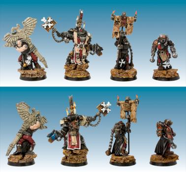 Grimaldus and Retinue by Eggroll