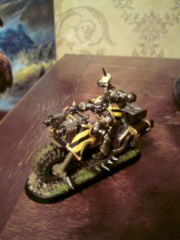 Iron Warriors Bike by fenrirfrozen