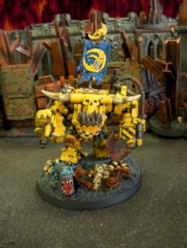 Bad Moons Mega Armoured Warboss by Little Lead Men
