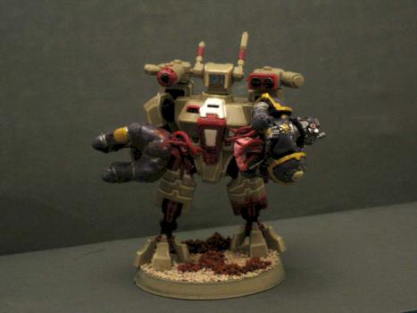 Shas'o vs. Space Marine by Excelcius