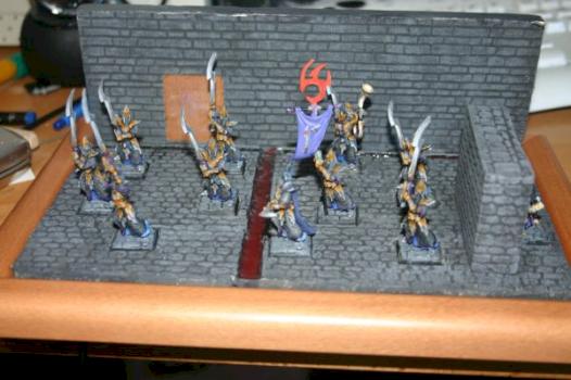 Dark elf Executioner unit by Raki