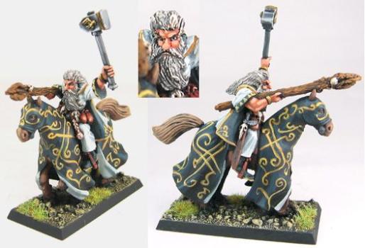 Mounted Empire Mage by golgfag
