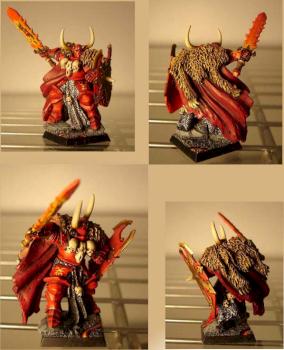 Héros de khorne (archaon a pied) by harrison