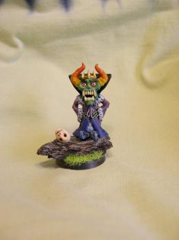 my first mini... !!! liche du >Dongeon de naheulbeuk< by Gaoute