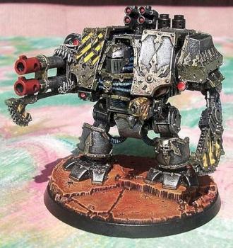 Iron Warriors Dreadnought by senbei