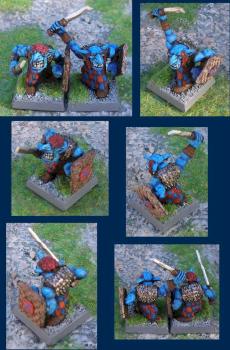Blue Gobbos by Kalle