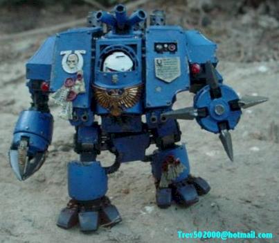 Ultramarine Dreadnought by trev502000
