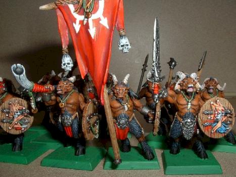 Beastmen Herd by TJCanuck