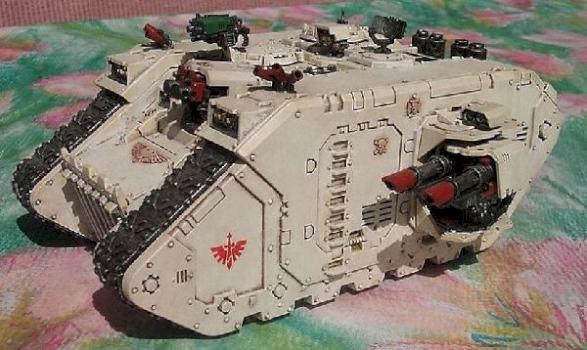 Deathwing Land Raider by senbei