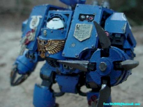 Ultramarine Dreadnought by trev502000