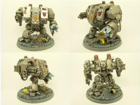 =][= Grey Knight Dreadnought by the real hnk