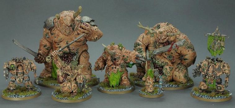 Warhammer Nurgle Forge World Deamons by wlodi
