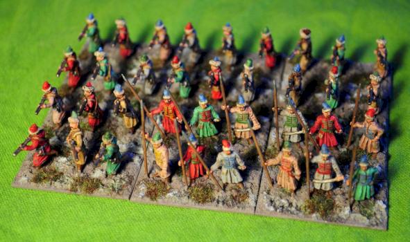 Muscovite Border Dragoons 15mm by Sotnia