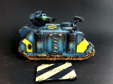 Space Wolves rhino by gobsan