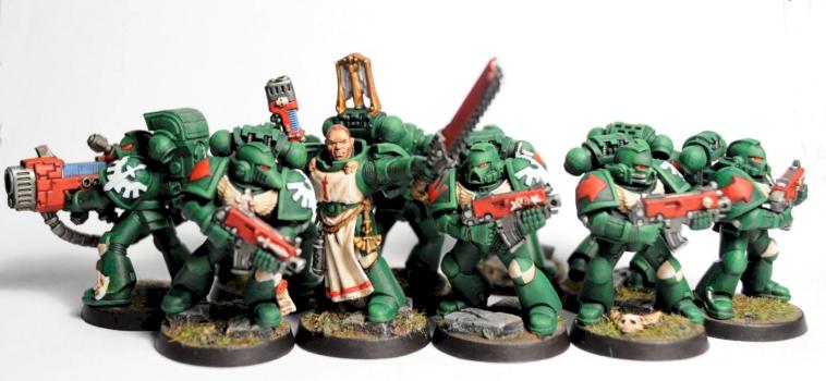 Dark Angels Tactical Squad by Sotnia