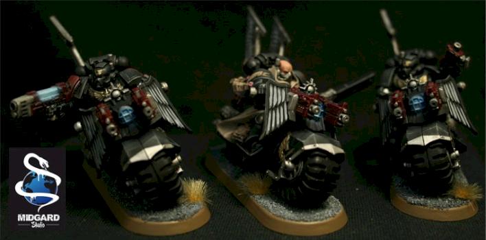 Ravenwing bikers ! by Midgard studio