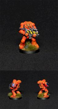 Orange Space Marine by TSE