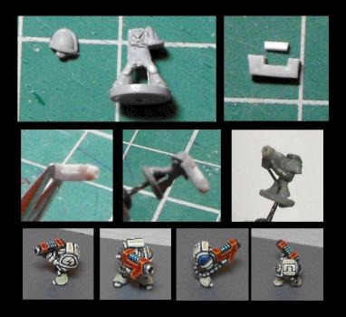 Converted Epic 40,000 Marine with Plasma Cannon by nippy longskar