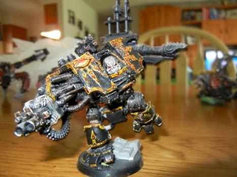 forgeworld chaos dreadnaught by calicoJack9
