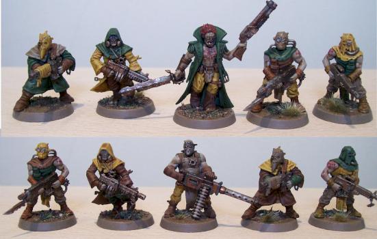 Chaos Cultists. by Long Fang
