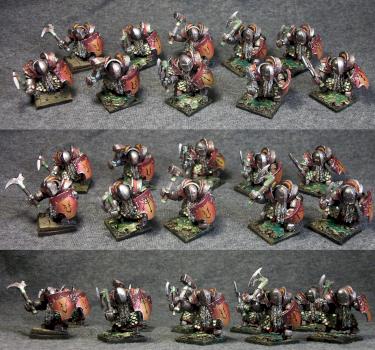 CHAOS DWARF INFERNAL GUARD by Grigory