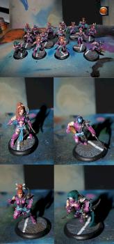 Equipe Elfes Noirs by Daju
