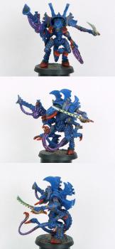 Hive Tyrant  / Tyranid Warrior Prime by bobdog