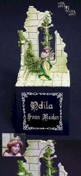 Odila, Swan Maiden by Valloa