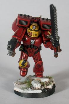 Blood Angel Assault Marine 1 by BlackGorth