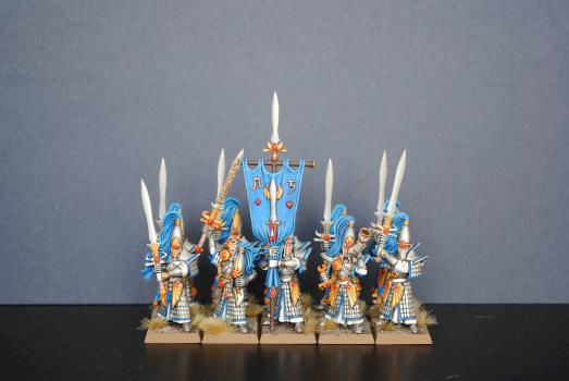 High Elf Sword Masters of Hoeth by korvas