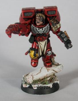 Blood Angel Assault Sergeant by BlackGorth