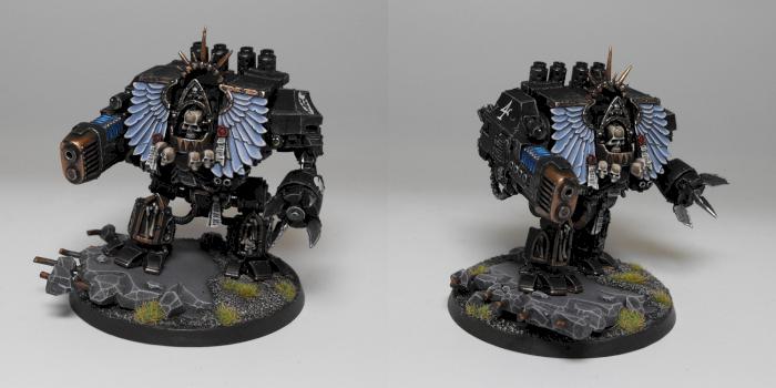 Forgeworld Chaplain Dreadnought by nippy longskar