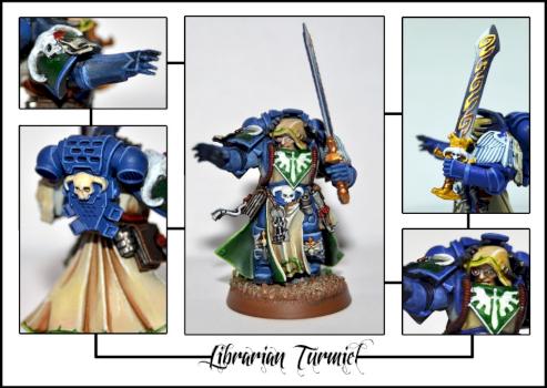 Dark vengeance Librarian Turmiel by Puldominiatures