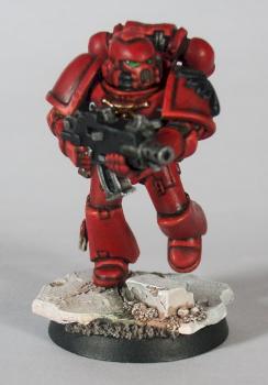 Blood Angel Tactical Marine 2 by BlackGorth
