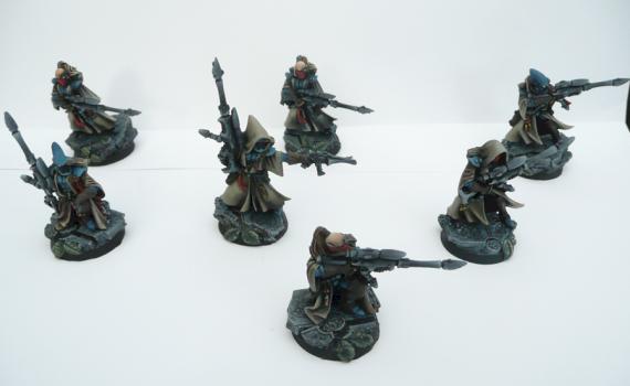 Eldar ranger Squad by Noble