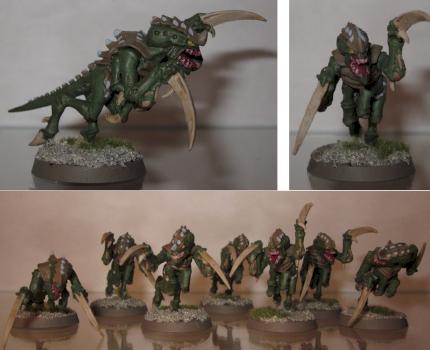 Tyranid Hormagaunts by Rancherion