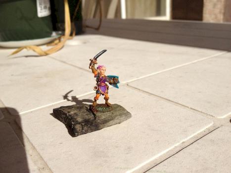 Gnome Bard by BlackWraith