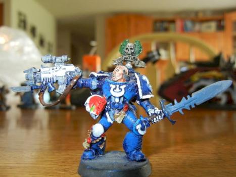 ultramarines tyranid hunter by calicoJack9
