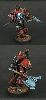 Chaos Aspiring Champion / Paladin de caos by thefigurecorner