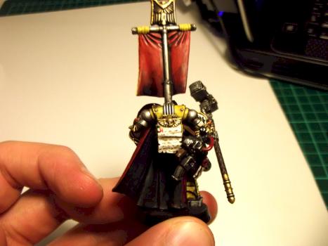 Pre-Heresy Imperial Fist Captain - Back by Haervek
