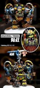 Ghazghkull Thraka by hamboy