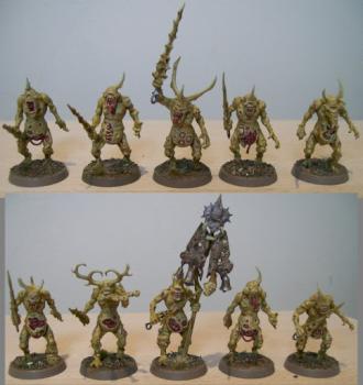 Plague Bearers of Nurgle by Long Fang