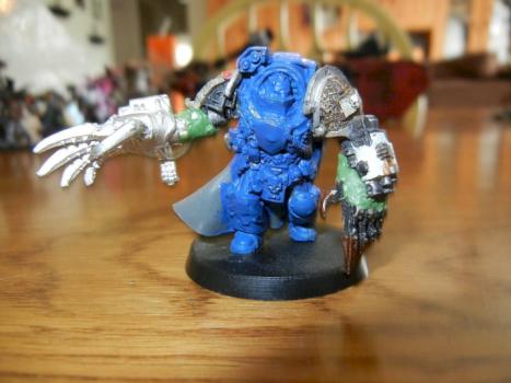 grey knights terminator captain by calicoJack9