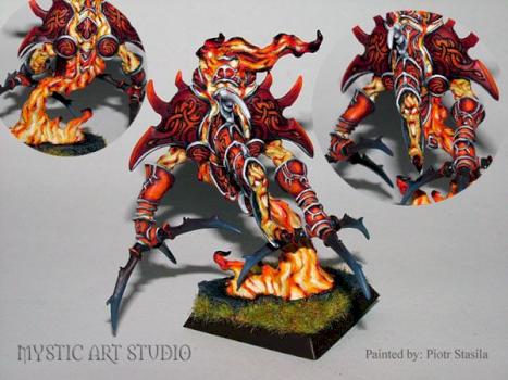 Elemental of fire by Mystic Art Studio