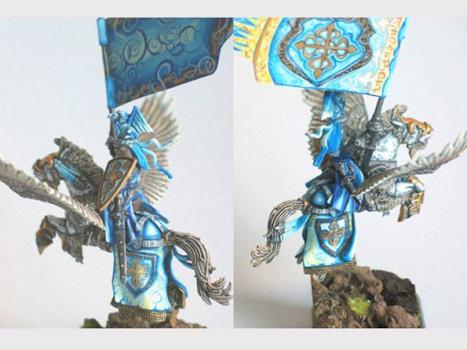 BRETONNIA HERO ON PEGASUS by edgeofshadow