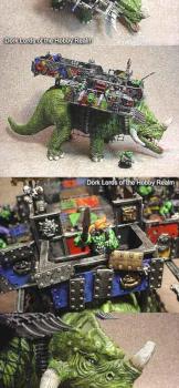 Ork Gargantuan Squiggoth by dorklords