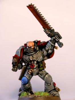 Space Marine Captian Octavian by Manuel