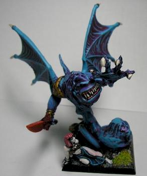 Daemon Prince of Slannesh by tofu