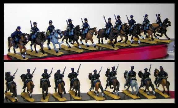 15mm Union cavalry - lot 1 by lionel.tiyo