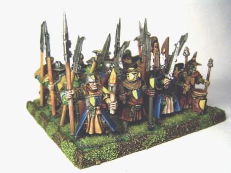 Bretonnian Man at arms by Inquisitor